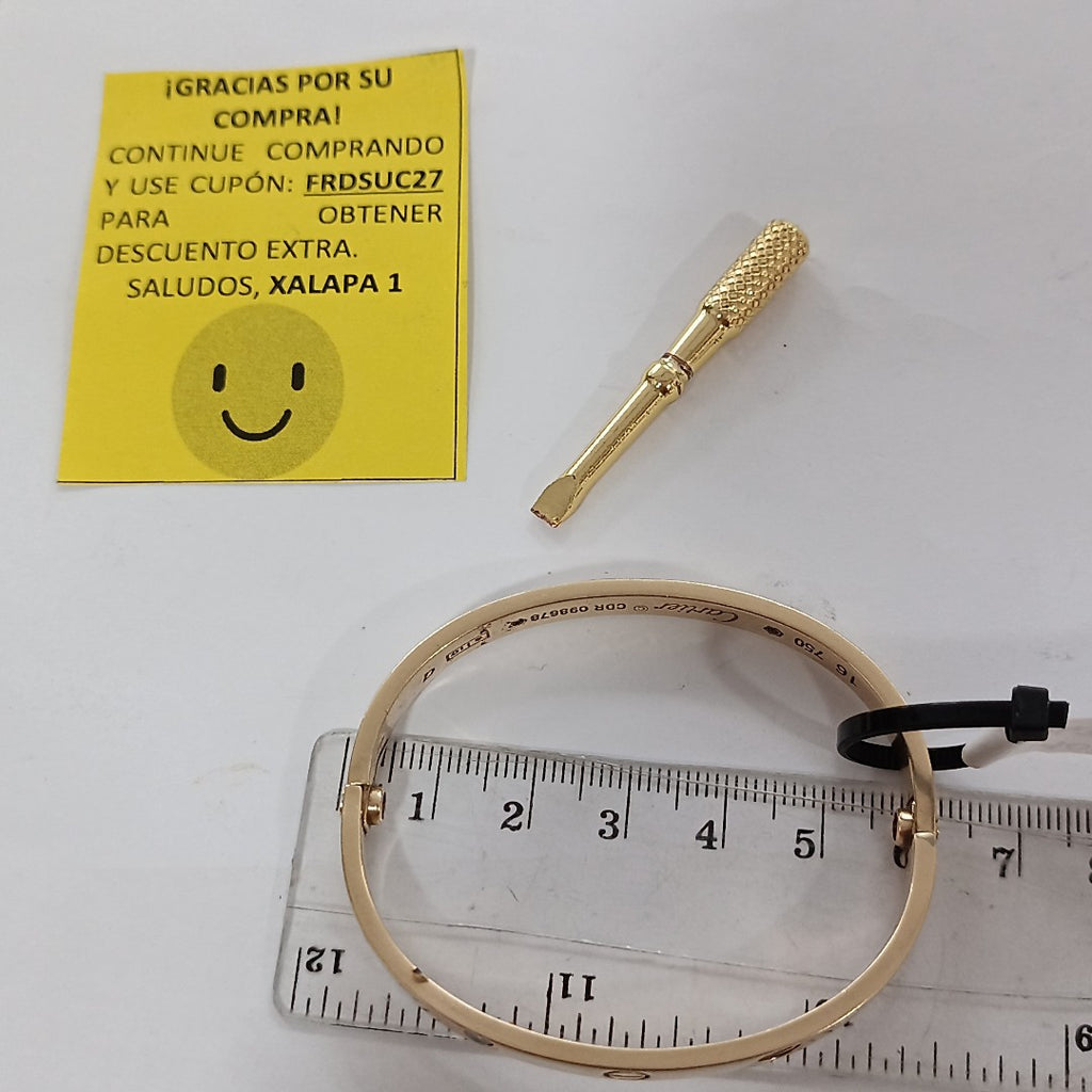 BRAZALETE ORO 14 K 25.9 GRMS (SEMINUEVO)