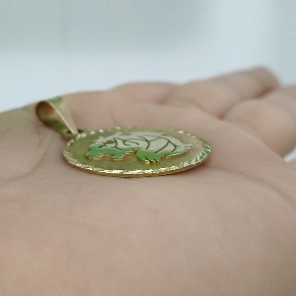 MEDALLA PERSONAL ORO 10 K 5,40 GRMS (SEMINUEVO)