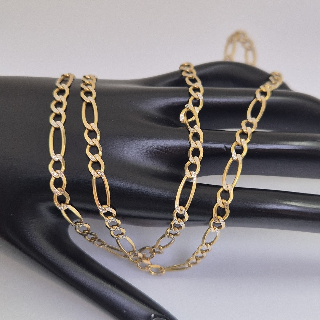 CADENA ORO, RODIADO 14 K 12.8 GRMS (SEMINUEVO)
