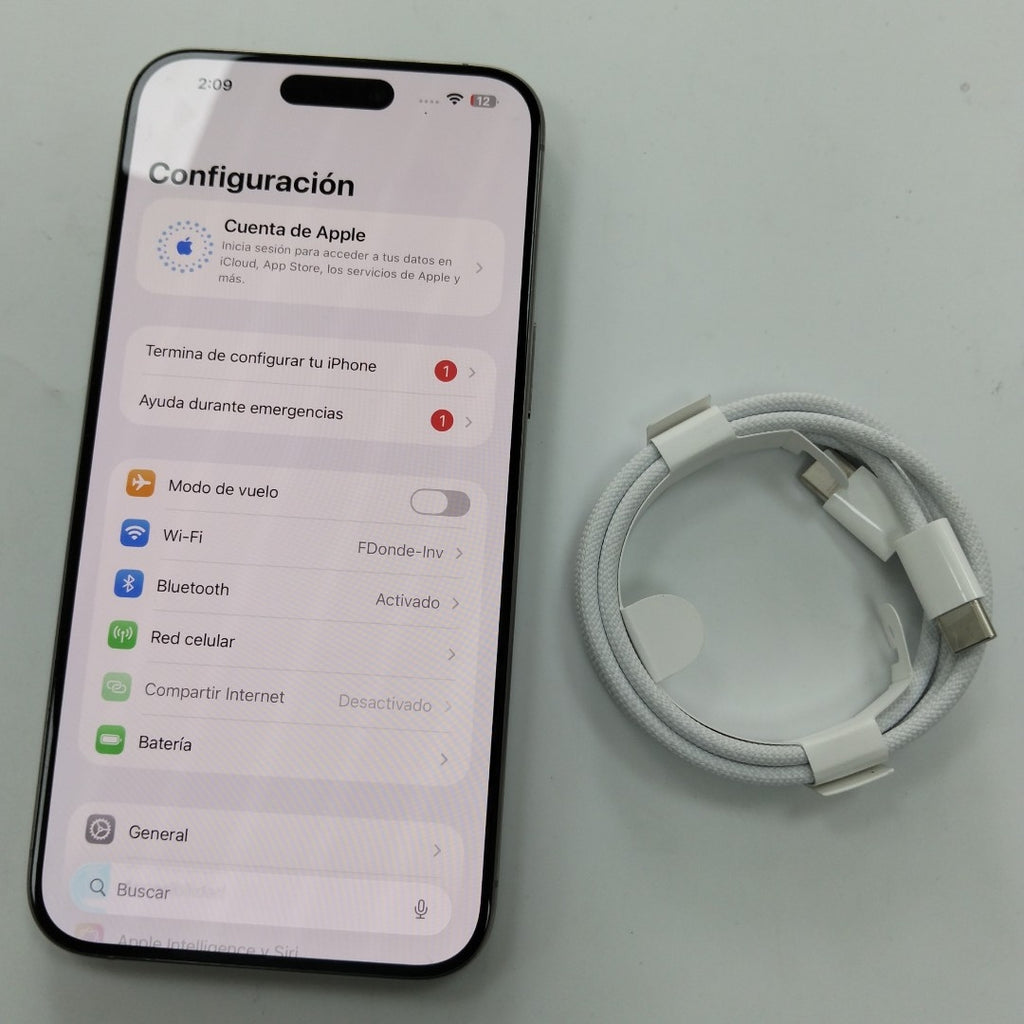 CELULAR APPLE IPHONE 15 PRO MAX A3105 (2023) 256 GB 8 GB RAM (SEMINUEVO)