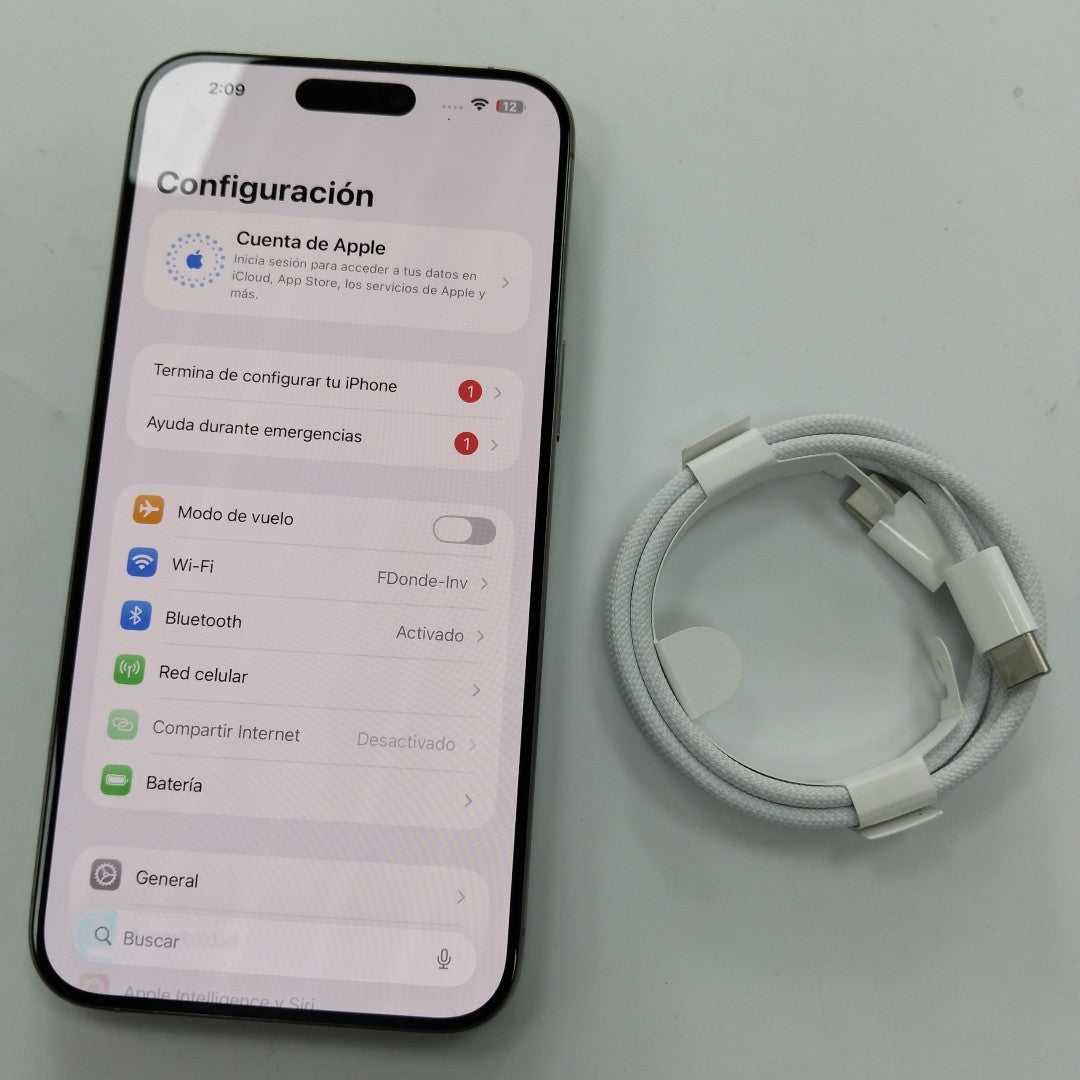 CELULAR APPLE IPHONE 15 PRO MAX A3105 (2023) 256 GB 8 GB RAM (SEMINUEVO)