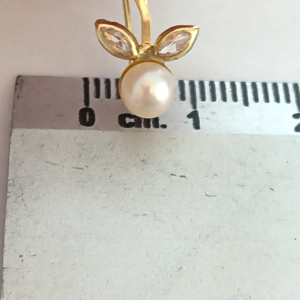 ARETES PAR ORO 10 K 1,00 GRMS (SEMINUEVO)