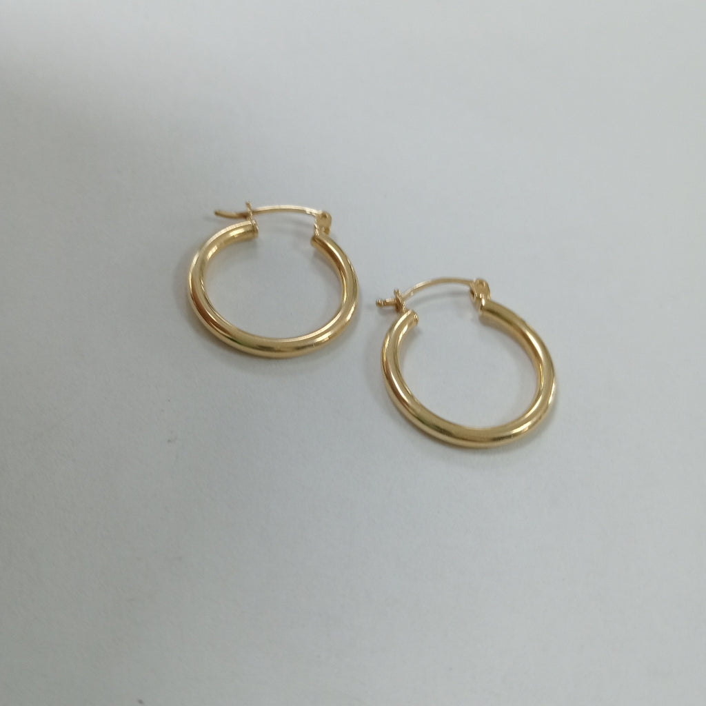 ARRACADAS PAR ORO 14 K 2 GRMS (SEMINUEVO)