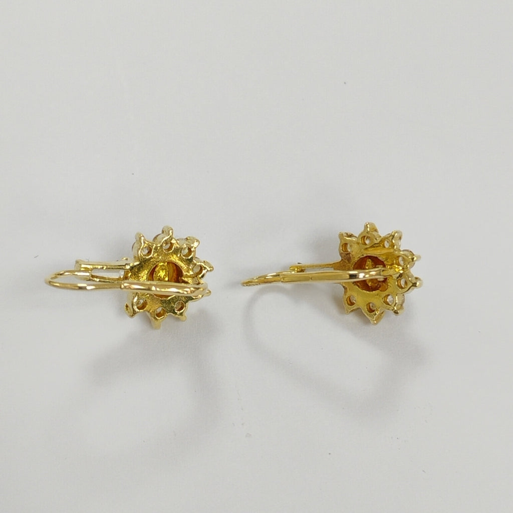 ARETES PAR ORO 14 K 4,00 GRMS (SEMINUEVO)