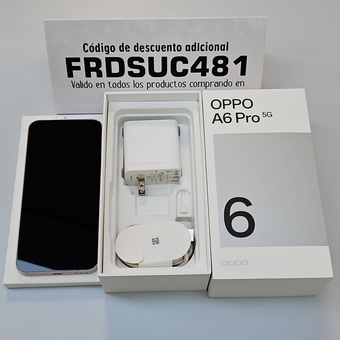 CELULAR OPPO A6 PRO CPH2781 (2025) 256 GB 8 GB RAM (SEMINUEVO)