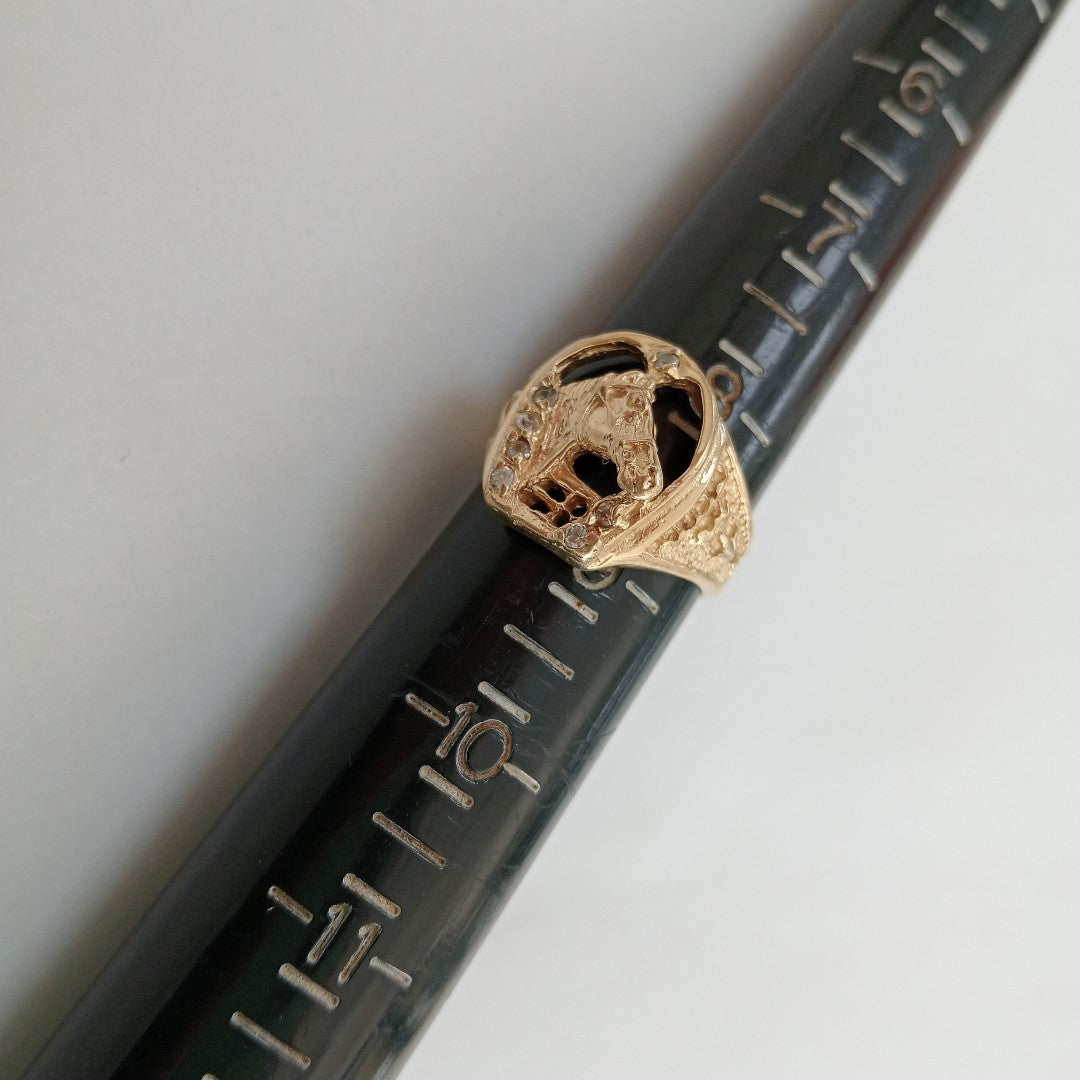 ANILLO ORO 10 K 6.5 GRMS (SEMINUEVO)
