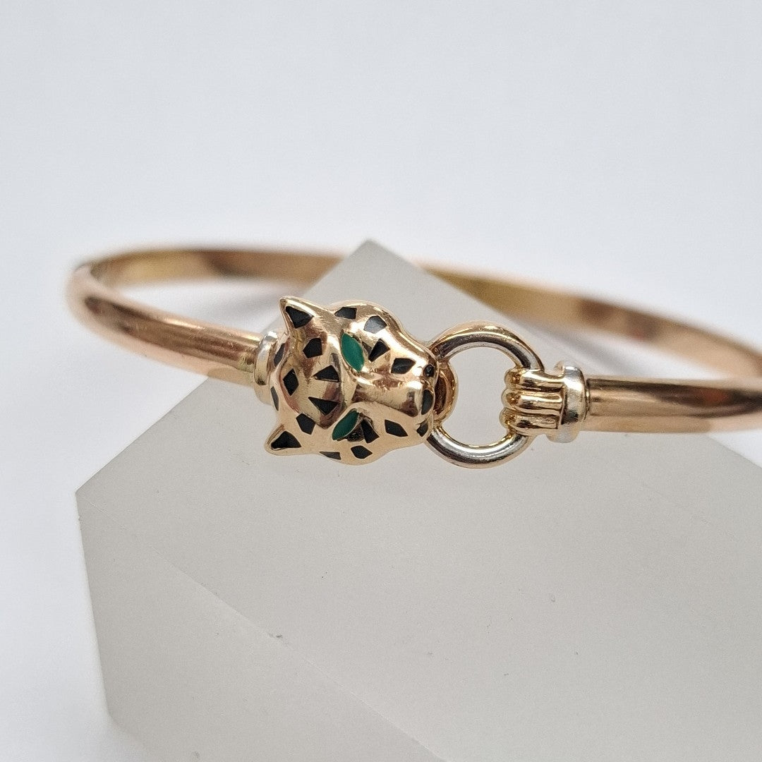 PULSERA RIGIDA ORO 10 K 6.8 GRMS (SEMINUEVO)