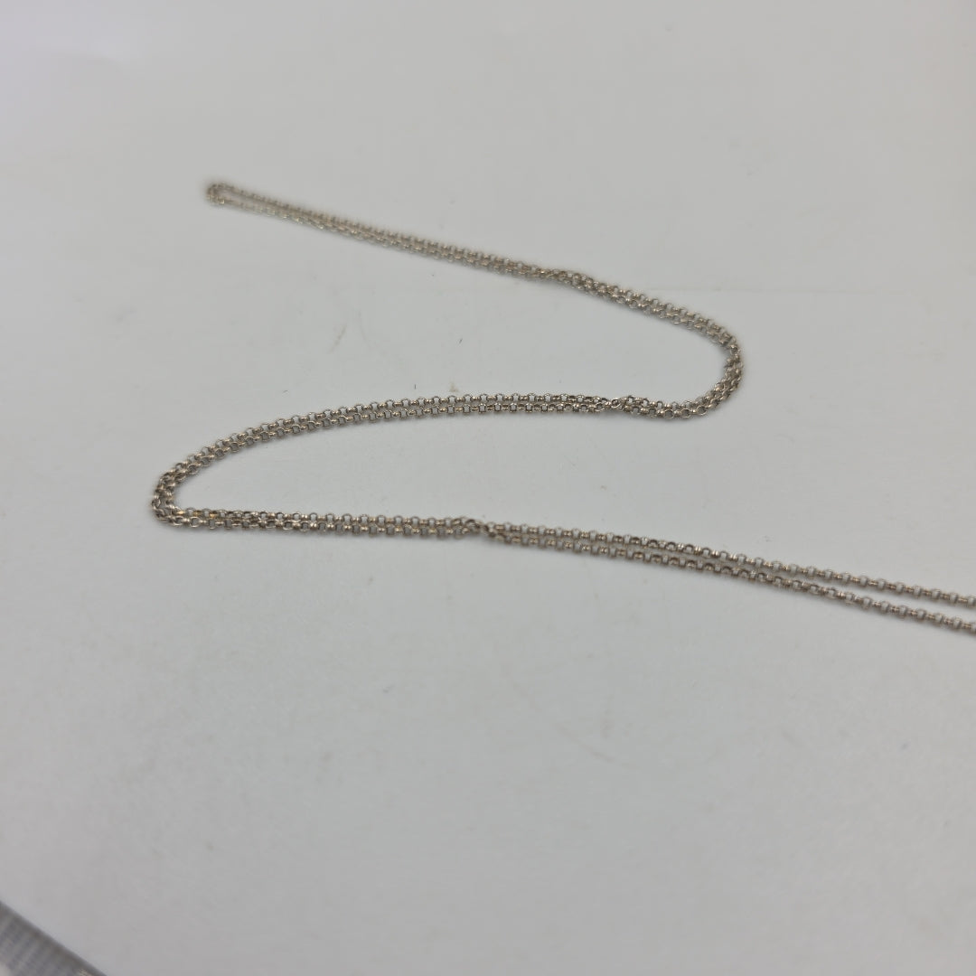 CADENA ORO BLANCO 14 K 1,50 GRMS (SEMINUEVO)