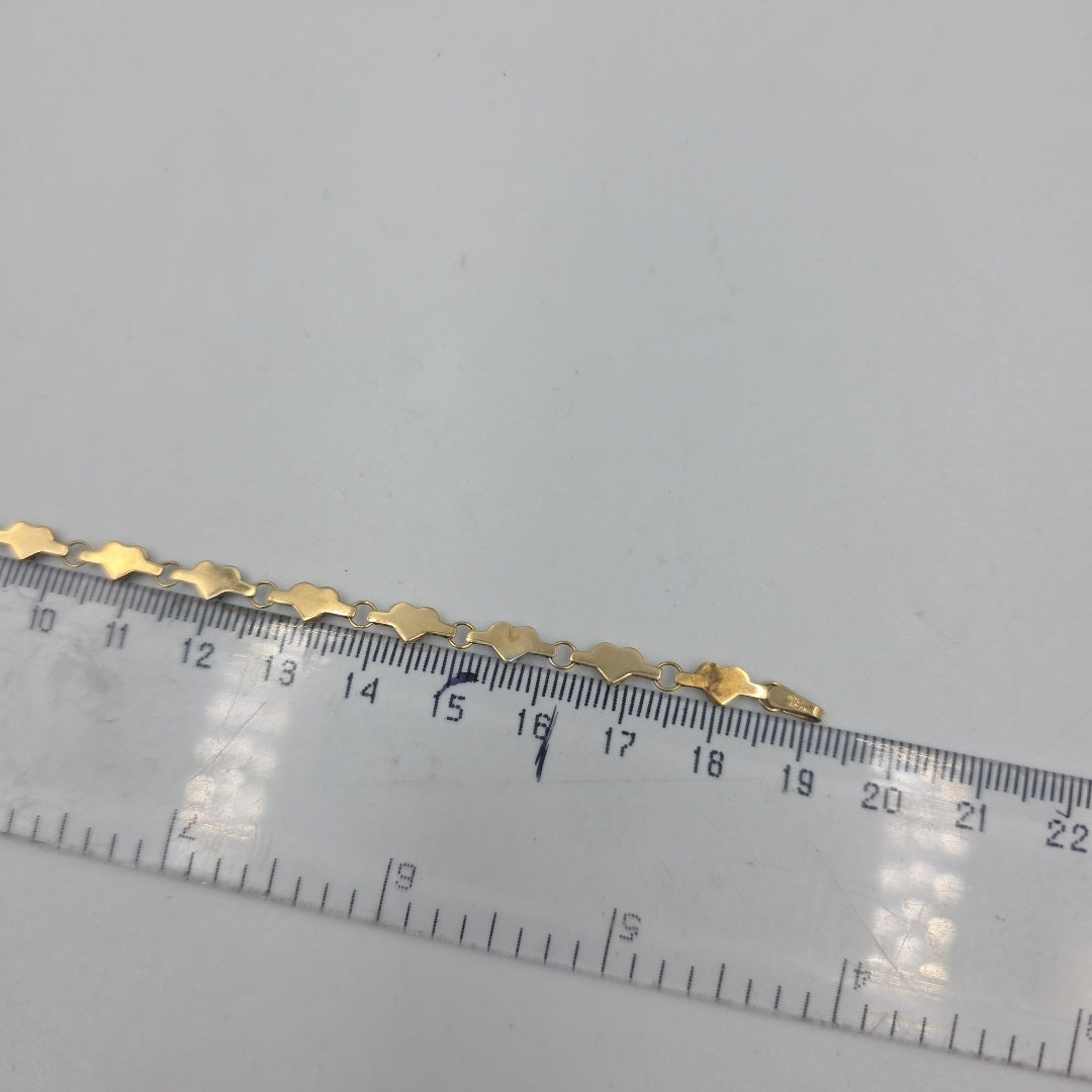PULSERA ORO, ORO COMBINADO 14 K 3.4 GRMS (SEMINUEVO)