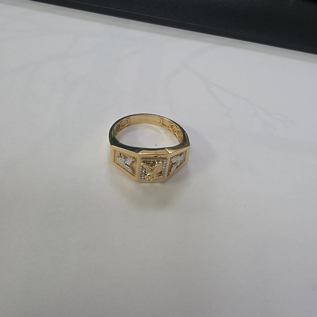ANILLOS CABALLERO ORO 14K 4.9 (NUEVO)