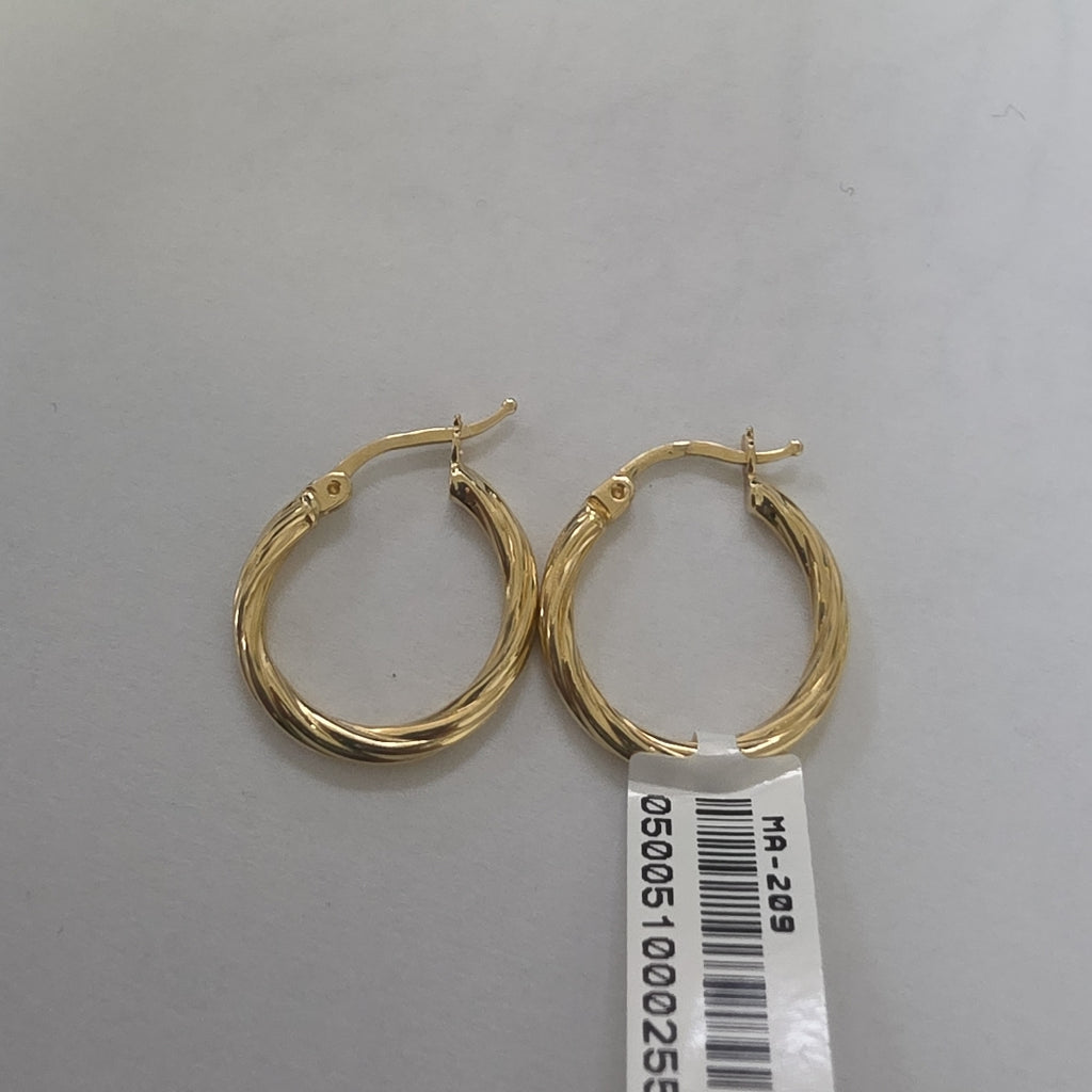 ARRACADAS ORO 14K 1.4 (NUEVO)