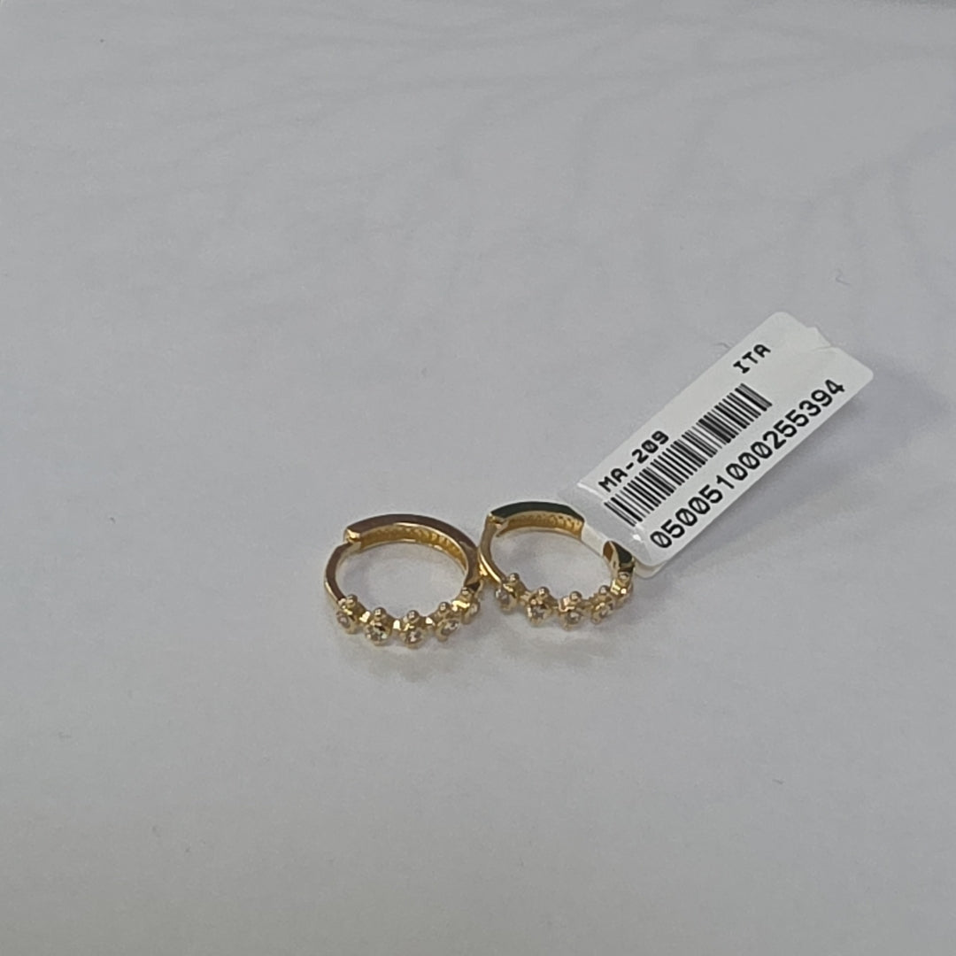 HUGGIES ORO 14K 1.4 (NUEVO)