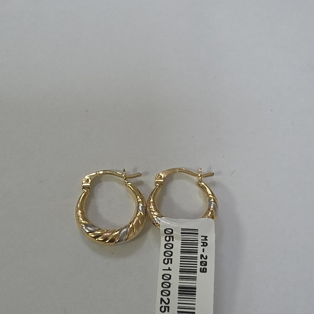 ARRACADAS ORO 14K 1.1 (NUEVO)