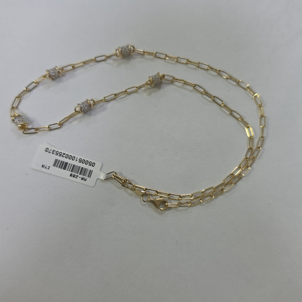 GARGANTILLAS ORO 10K 7 (NUEVO)