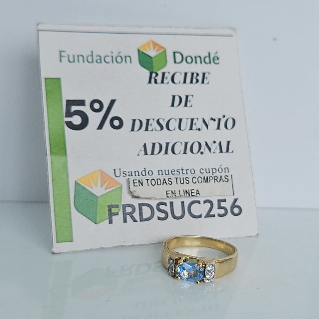 ANILLITO ORO 14 K 4.3 GRMS (SEMINUEVO)