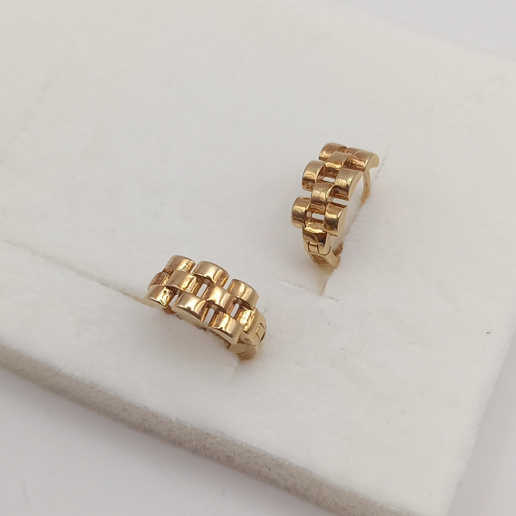 ARRACADAS PAR ORO 10 K 1,40 GRMS (SEMINUEVO)