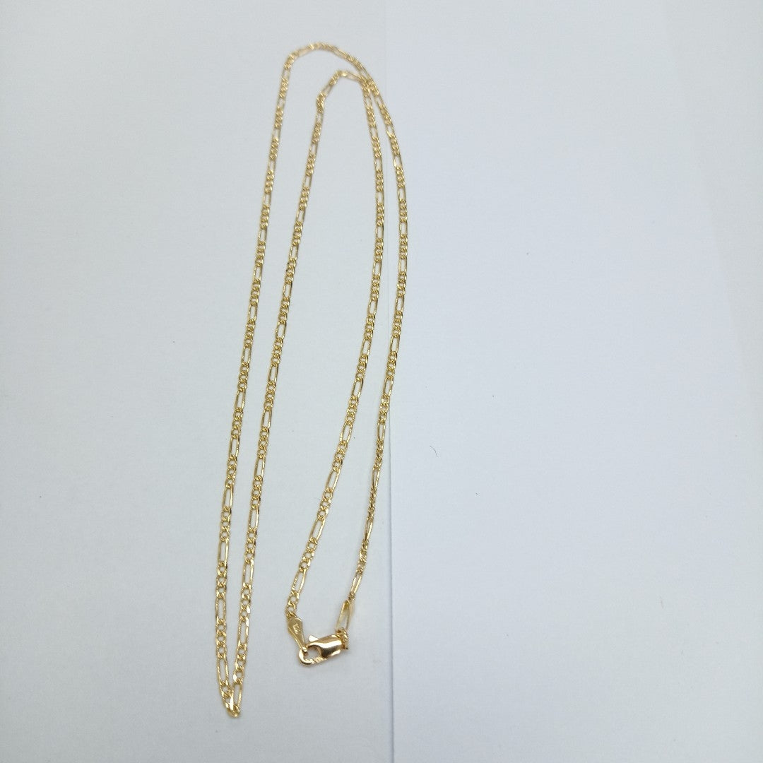 CADENAS 3X1 ORO 14K 55 CM 3.9 GR (NUEVO)