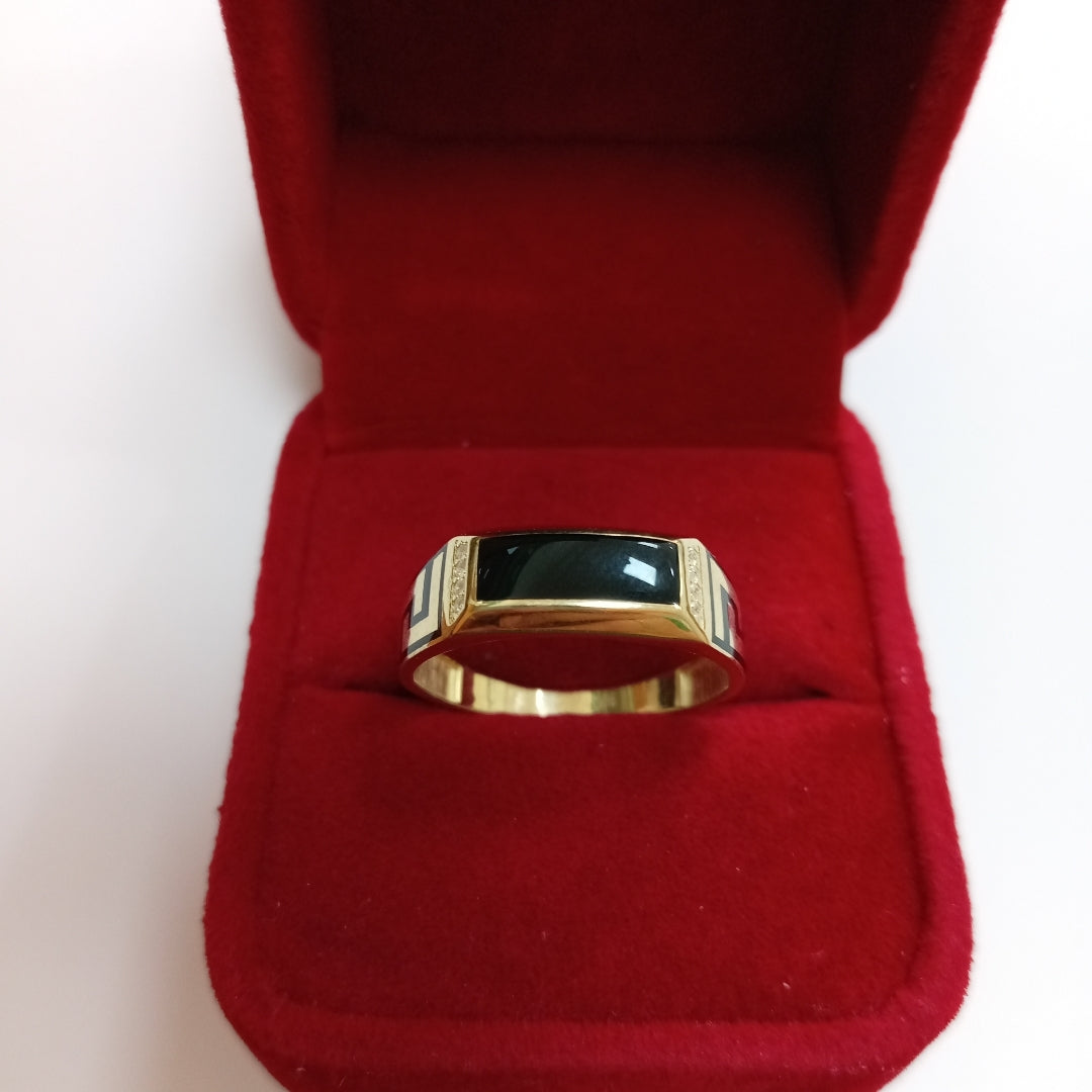 ANILLOS CABALLERO ORO 14K 3.5 (NUEVO)
