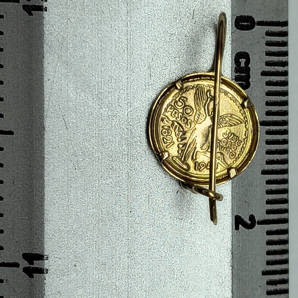 ARETES PAR ORO 10 K 1,60 GRMS (SEMINUEVO)