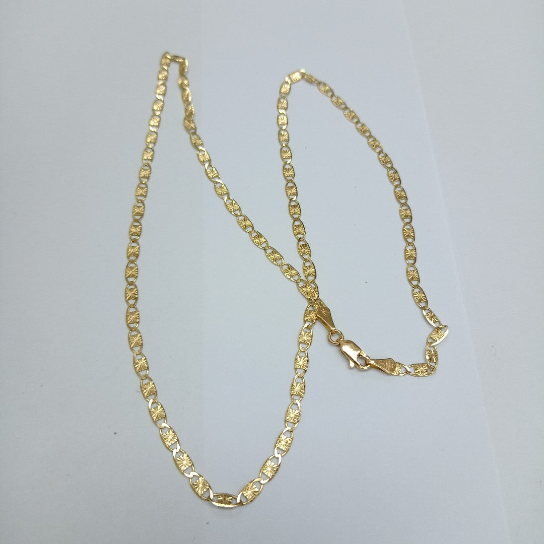 CADENAS GUCHI ORO 14K 55 CM 6.9 GR (NUEVO)