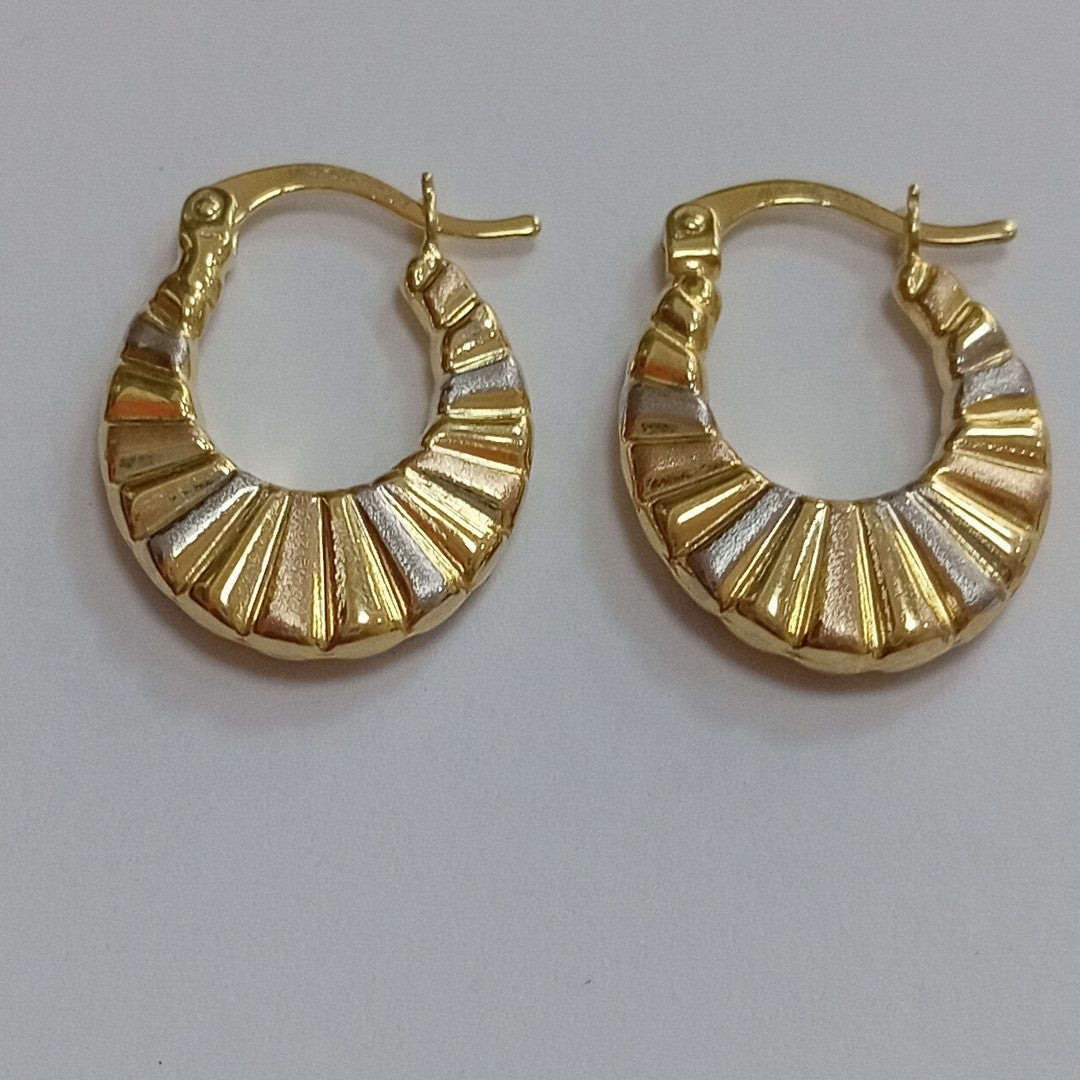 ARRACADAS ORO 14K 1.5 (NUEVO)