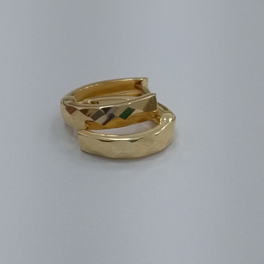HUGGIES ORO 14K 1.1 (NUEVO)
