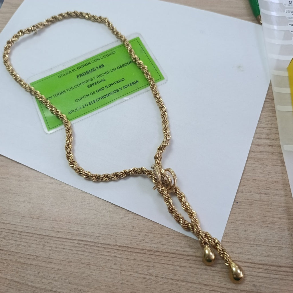 GARGANTILLA ORO 18 K 76,90 GRMS (SEMINUEVO)