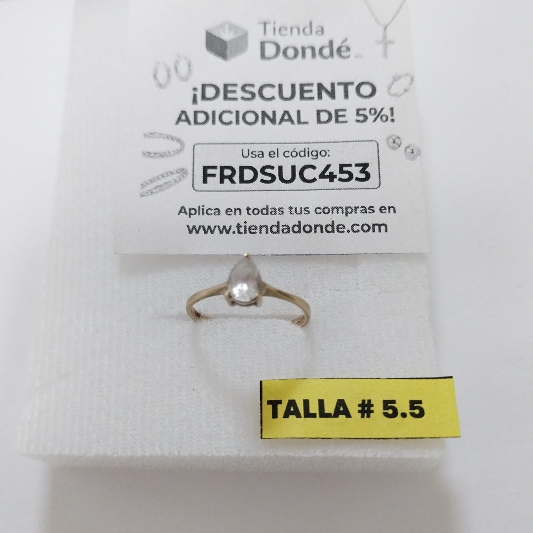 ANILLITO ORO 10 K 1.1 GRMS (SEMINUEVO)