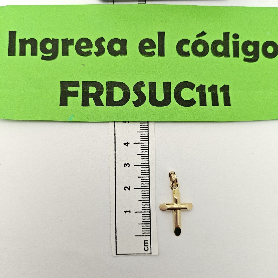 CRUZ ORO 14 K 1.3 GRMS (SEMINUEVO)