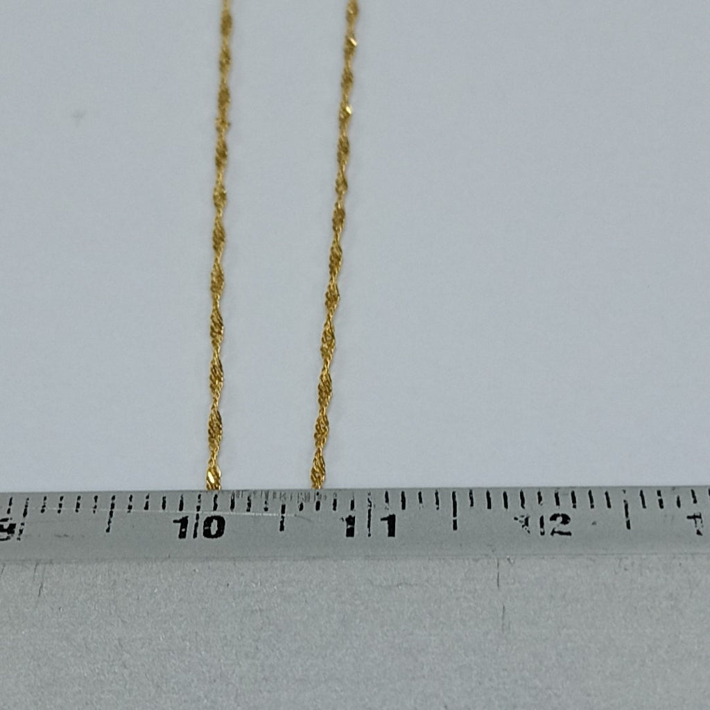 CADENA,DIJE ORO 14 K 1,40 GRMS (SEMINUEVO)