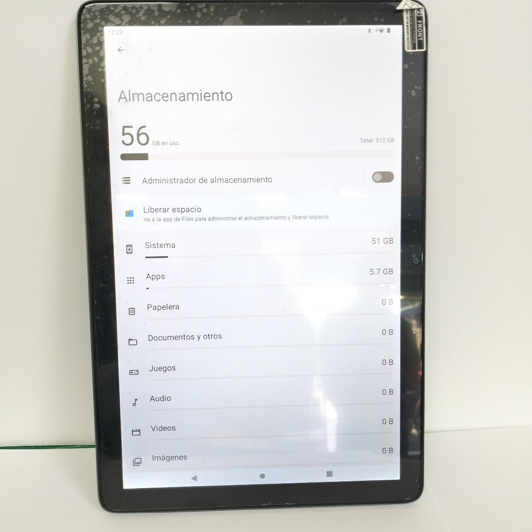 TABLETA OTRAS MARCAS OTROS MODELOS 512 GB 16 GB RAM (SEMINUEVO)