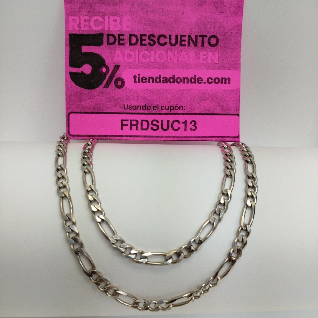 CADENA PLATA 26.5 GRMS (SEMINUEVO)
