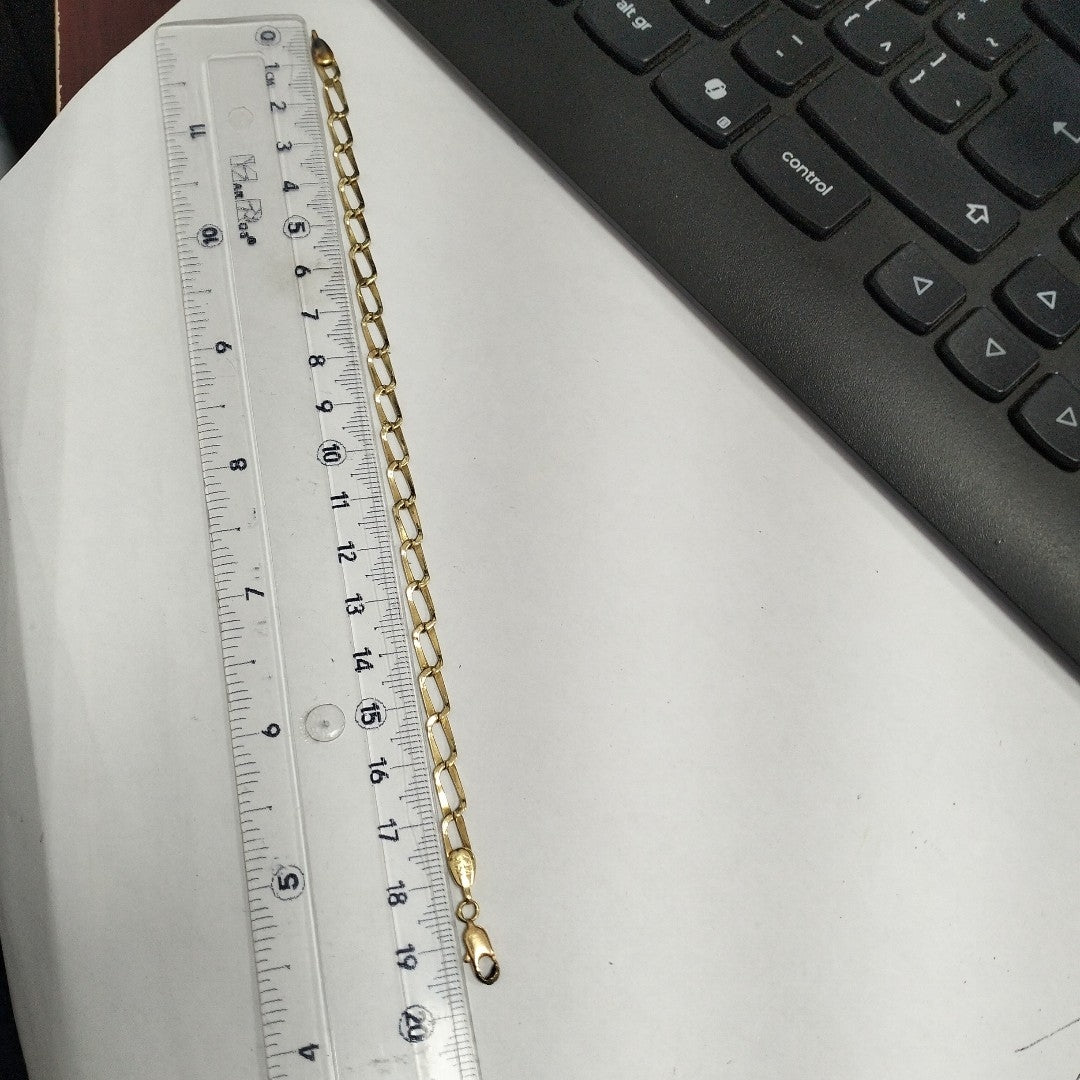 PULSERA ORO 14 K 3.9 GRMS (SEMINUEVO)