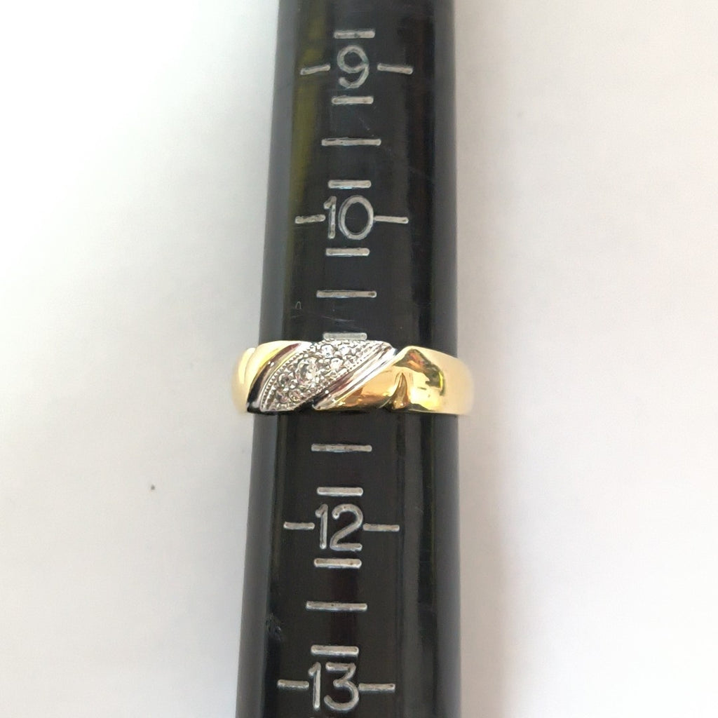 ANILLO ORO 10 K 6,10 GRMS (SEMINUEVO)