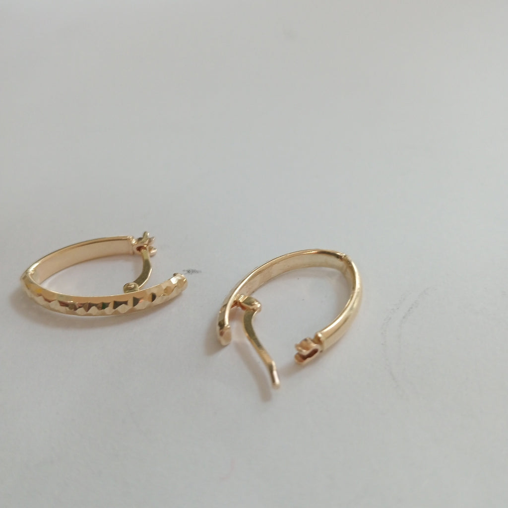 ARRACADAS ORO 14K 1.4 (NUEVO)