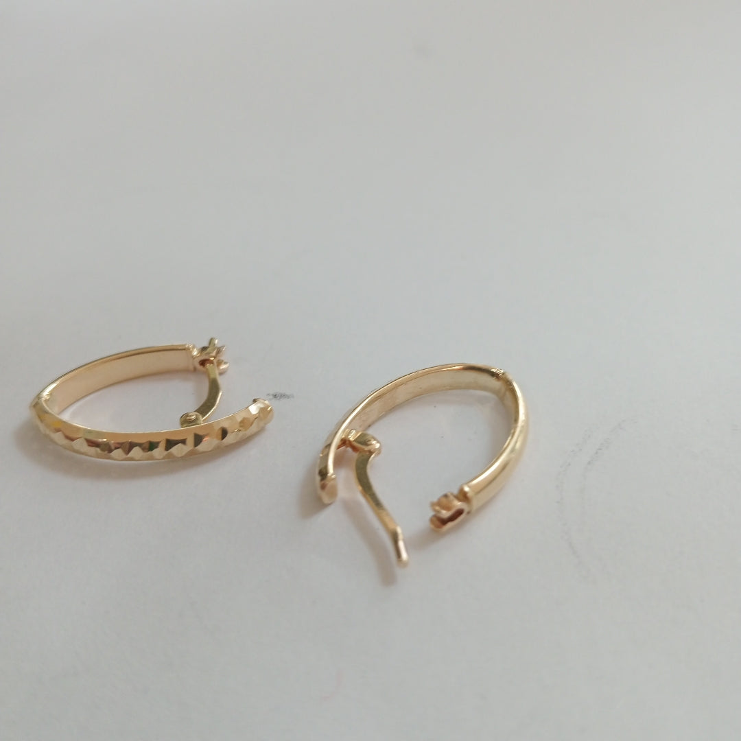 ARRACADAS ORO 14K 1.4 (NUEVO)