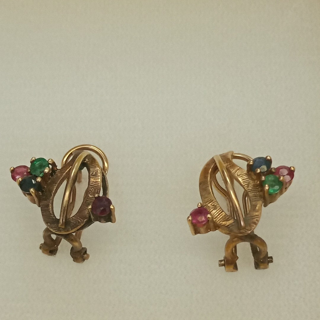 ARETES PAR ORO 8 K 2.4 GRMS (SEMINUEVO)