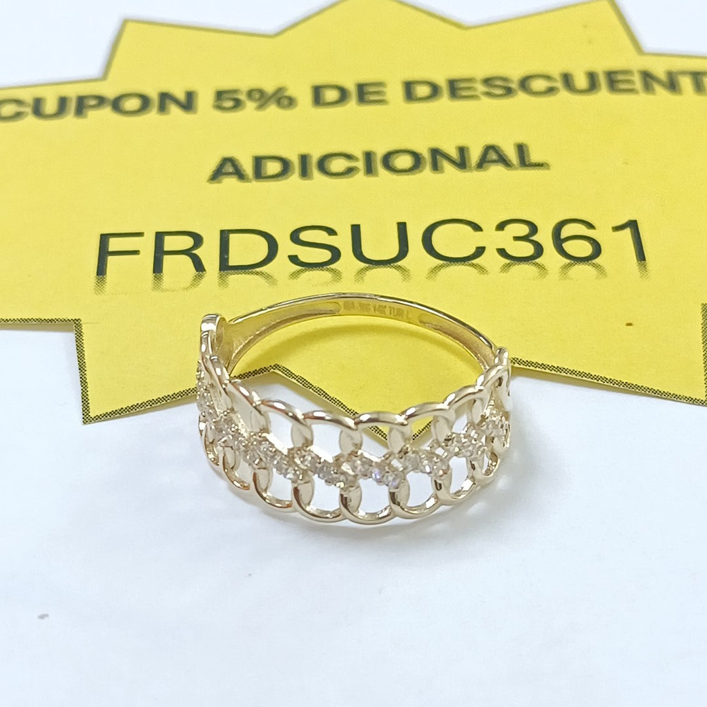 ANILLOS DAMA ORO 14K 2 (NUEVO)