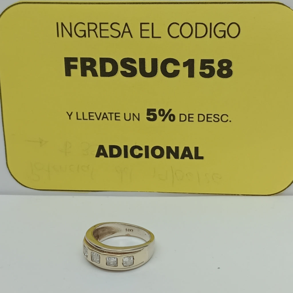 ANILLITO ORO 14 K 5.9 GRMS (SEMINUEVO)