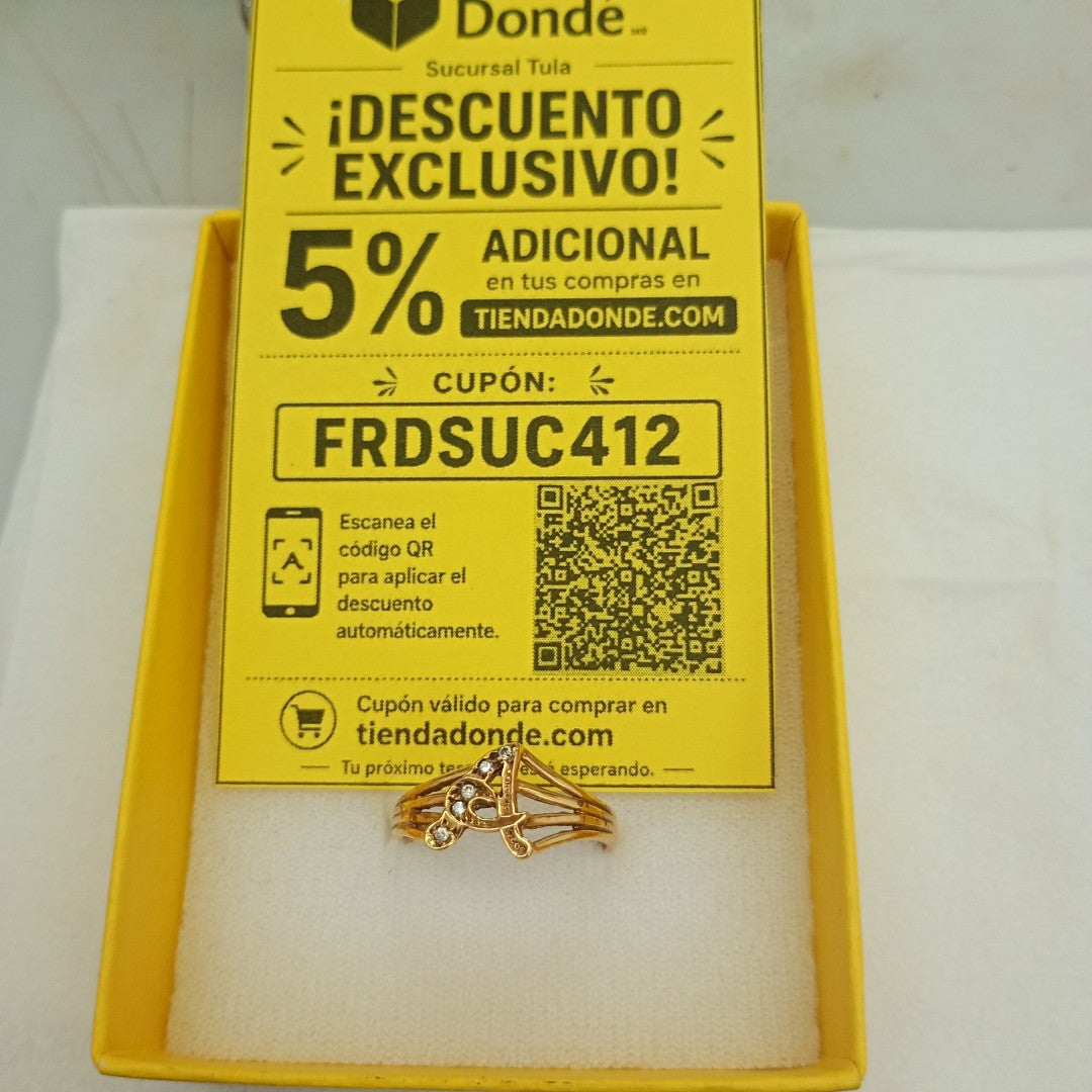 ANILLITO ORO 10 K 2.3 GRMS (SEMINUEVO)