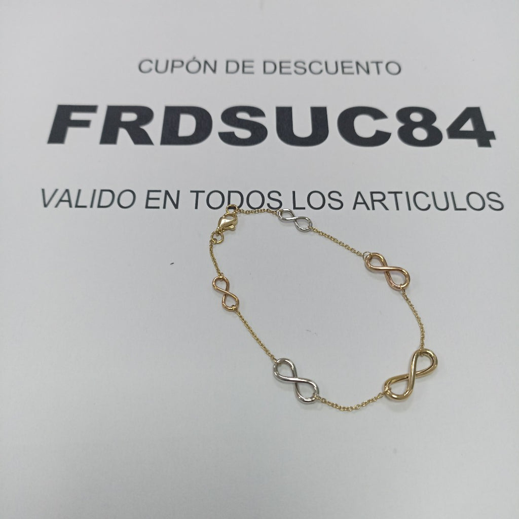 PULSERAS DAMA ORO 14K 1.6 (NUEVO)