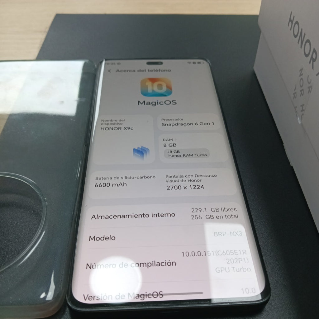 CELULAR HONOR X9C BRP-NX3 (2024) 256 GB 8 GB RAM (SEMINUEVO)