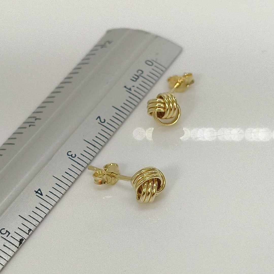 BROQUELES ORO 14K 1.1 (NUEVO)