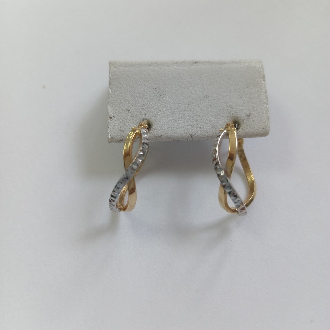 ARRACADAS PAR ORO 10 K 0,90 GRMS (SEMINUEVO)