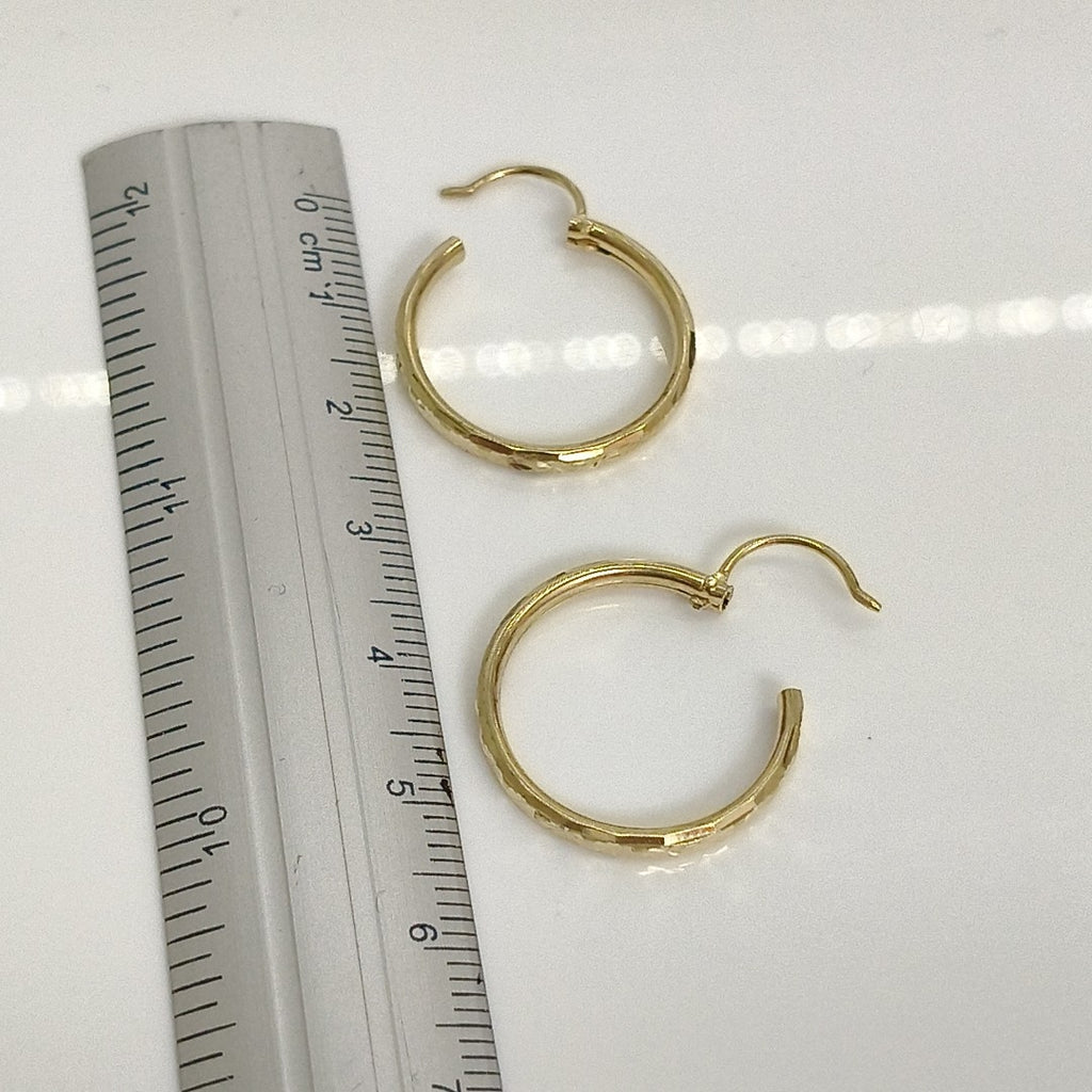 ARRACADAS PAR ORO 14 K 2,20 GRMS (SEMINUEVO)