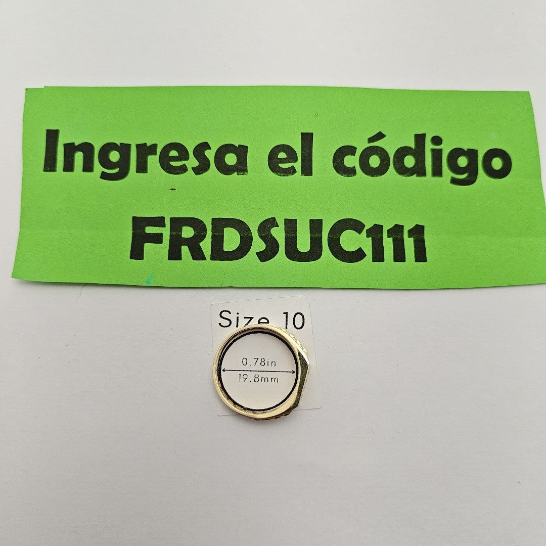 ANILLOS CABALLERO ORO 14K 3.9 (NUEVO)
