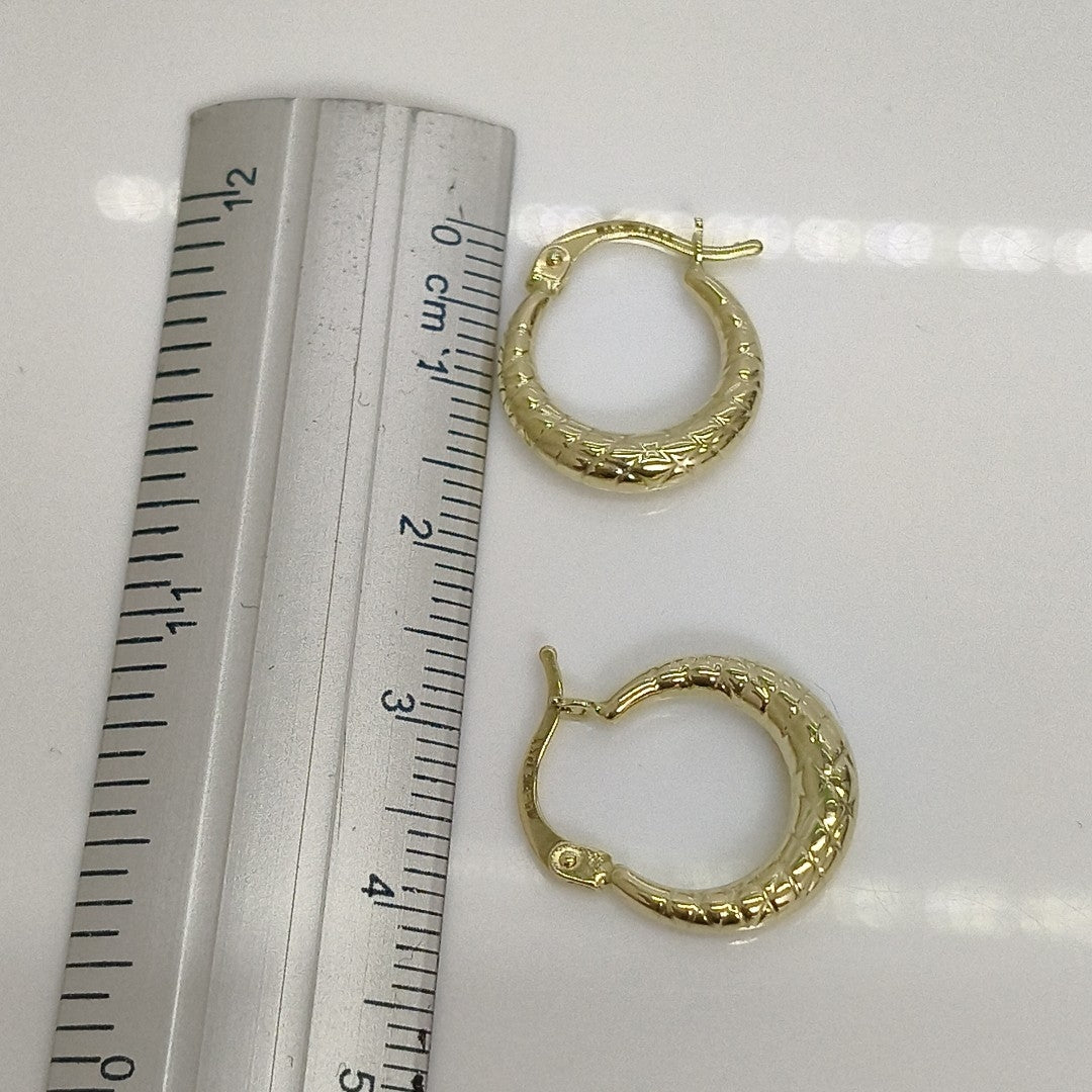 ARRACADAS ORO 14K 1.1 (NUEVO)