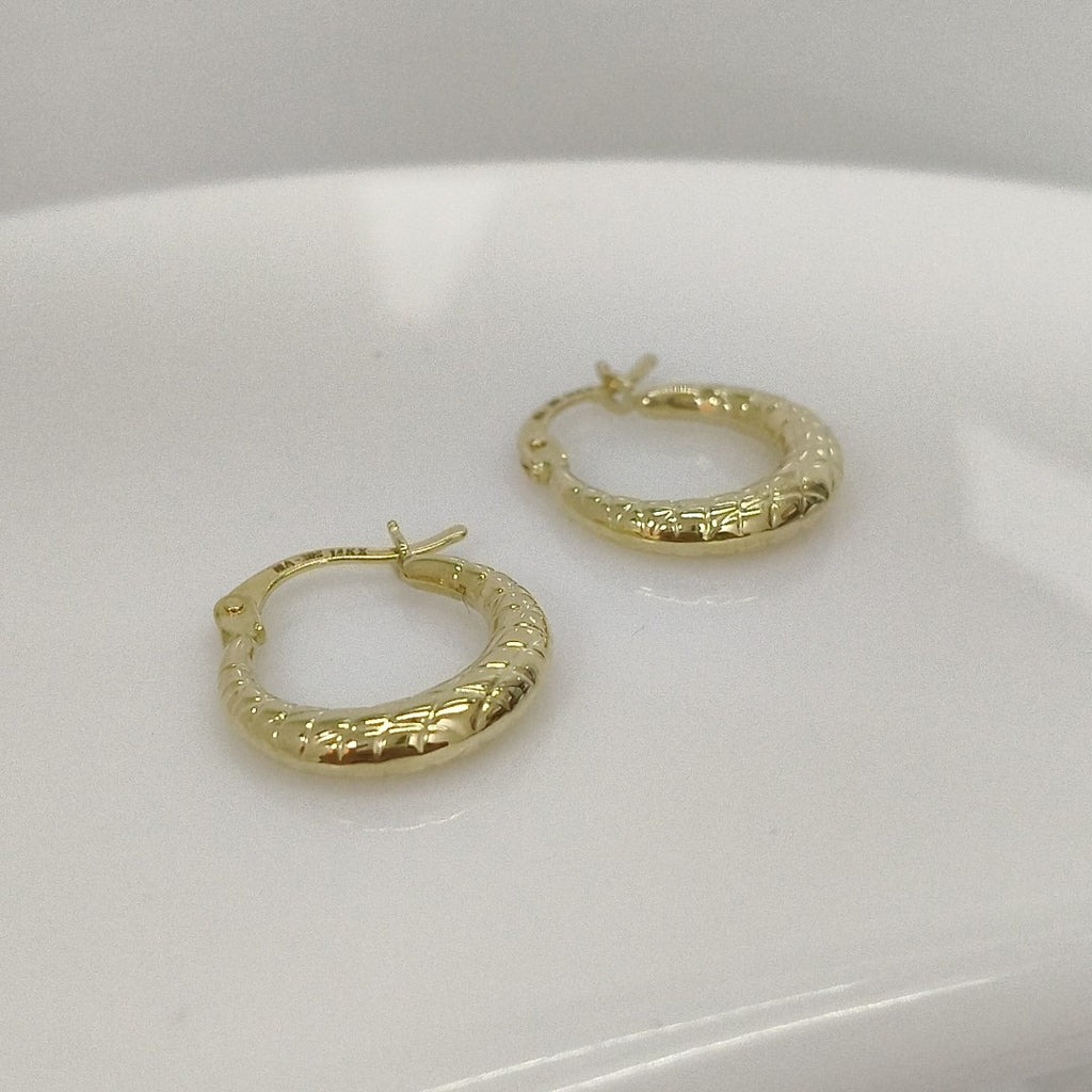 ARRACADAS ORO 14K 1.1 (NUEVO)