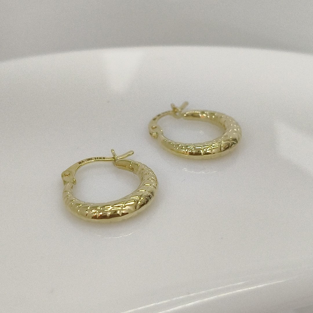ARRACADAS ORO 14K 1.1 (NUEVO)