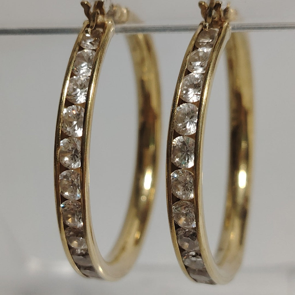 ARRACADAS PAR ORO 14 K 8,00 GRMS (SEMINUEVO)